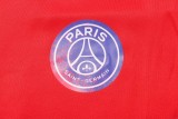 22-23 PSG Red Hoodie Jacket Tracksuit#F406