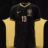 22-23 Brazil Black Fans Soccer Jersey
