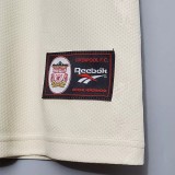 1996-1997 LIV Away Retro White Soccer Jersey