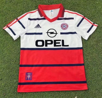 1998-2000 Bayern Away Retro Soccer Jersey
