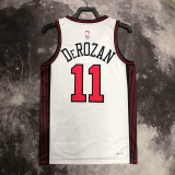 22-23 Bulls DEROZAN #11 White City Edition Top Quality Hot Pressing NBA Jersey
