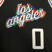 22-23 CLIPPERS WESTBROOK #0 Black City Edition Top Quality Hot Pressing NBA Jersey