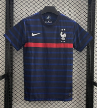 20-21 France Home Retro Soccer Jersey