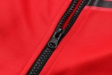 22-23 PSG Red Hoodie Jacket Tracksuit#F396