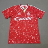 1989-1991 LIV Home Retro Soccer Jersey