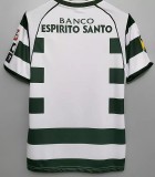 2001-2002 Sporting Lisbon Home Retro Soccer Jersey