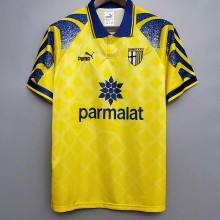 1995-1997 Parma Yellow Retro Soccer Jersey