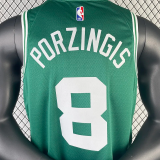 22-23 CELTICS PORZINGIS #8 Green Top Quality Hot Pressing NBA Jersey