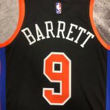 22-23 KNICKS BARRETT #9 Black City Edition Top Quality Hot Pressing NBA Jersey