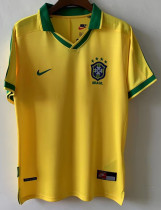 1997 Brazil Home Retro Soccer Jersey