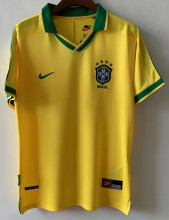 1997 Brazil Home Retro Soccer Jersey