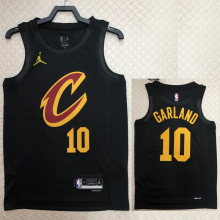 22-23 Cleveland Cavaliers CARLAND #10 Black Top Quality Hot Pressing NBA Jersey (Trapeze Edition)