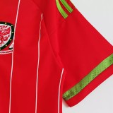 2015-2016 Wales Home Retro Soccer Jersey