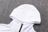 22-23 CHE White Hoodie Jacket Tracksuit#F401