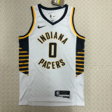 22-23 Indiana Pacers POYTHRESS #0 White Top Quality Hot Pressing NBA Jersey