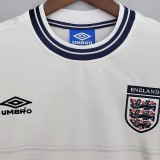 2000 England Home Retro Soccer Jersey