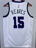 22-23 LAKERS REAVES #15 White City Edition Top Quality Hot Pressing NBA Jersey