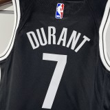 2023 Nets IRVING #7 Black Top Quality Hot Pressing Kids NBA Jersey