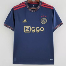 22-23 Ajax Away 1:1 Fans Soccer Jersey