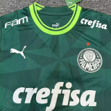 23-24 Palmeiras Home Fans Soccer Jersey (Print All Sponsor)