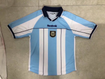 2001 Argentina Home Retro Soccer Jersey