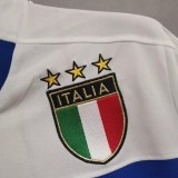 1998-2000 Italy Away White Retro Soccer Jersey
