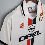 1995-1997 ACM Away White Retro Soccer Jersey