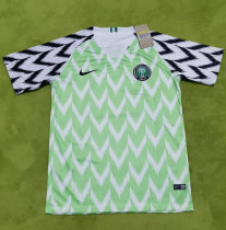 23-24 Nigeria Green White Training shirts