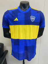 23-24 Boca Juniors Home Player Soccer Jersey