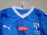 23-24 Al-Hilal Home Kids Soccer Jersey