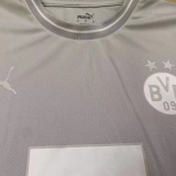 2023 Dortmund Grey Special Edition Fans Soccer Jersey