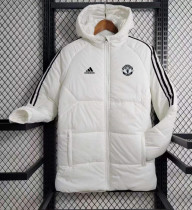 2023 Man Utd New Style Hooded Cotton Coat