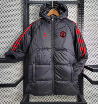 2023 Man Utd New Style Hooded Cotton Coat