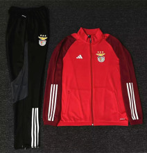 23-24 Benfica Red Jacket Tracksuit