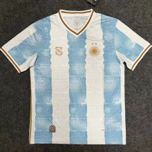 22-23 Argentina Messi Maradona Commemorative Edition Soccer Jersey