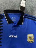 1994 Argentina Away Retro Kids Soccer Jersey