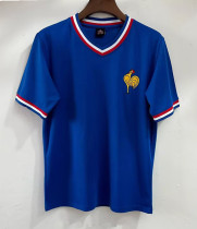 1971 France Home Retro Soccer Jersey