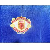 1982-1983 Man Utd Away Long Sleeve Retro Soccer Jersey