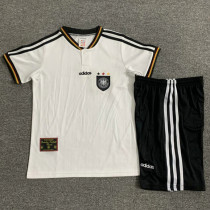 1996 Germany Home Kids Soccer Jersey
