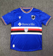 2023-2024 Sampdoria Home Soccer Jersey