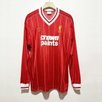1982-1983 LIV Home Long sleeves Retro Soccer Jersey