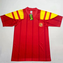 1992-1994 Spain Home Retro Soccer Jersey