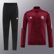 23-24 Bayern New Style Blue Half Pull Tracksuit