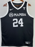2023 LAKERS BRYANT #24 Black MAMBA Top Quality Hot Pressing NBA Jersey