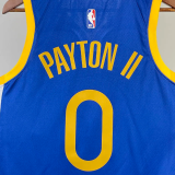 22-23 WARRIORS PAYTON II #0 Blue Top Quality Hot Pressing NBA Jersey