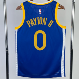 22-23 WARRIORS PAYTON II #0 Blue Top Quality Hot Pressing NBA Jersey