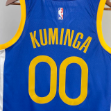 22-23 WARRIORS KUMINGA #00 Blue Top Quality Hot Pressing NBA Jersey