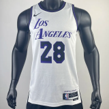 22-23 LAKERS HACHIMURA #28 White City Edition Top Quality Hot Pressing NBA Jersey