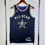 23-24 ALL-STAR ANTETOKOUNMPO #34 Blue Top Quality Hot Pressing NBA Jersey
