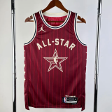 23-24 ALL-STAR CURRY #30 Red Top Quality Hot Pressing NBA Jersey